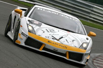 Болид Lamborghini Gallardo Super Trofeo №2 заводской команды