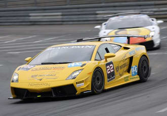 Болид Lamborghini Gallardo Super Trofeo №22 команды Petri Corse