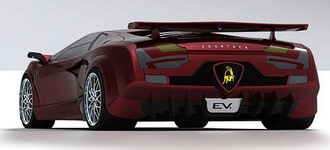 Lamborghini Countach Concept EV' 2009